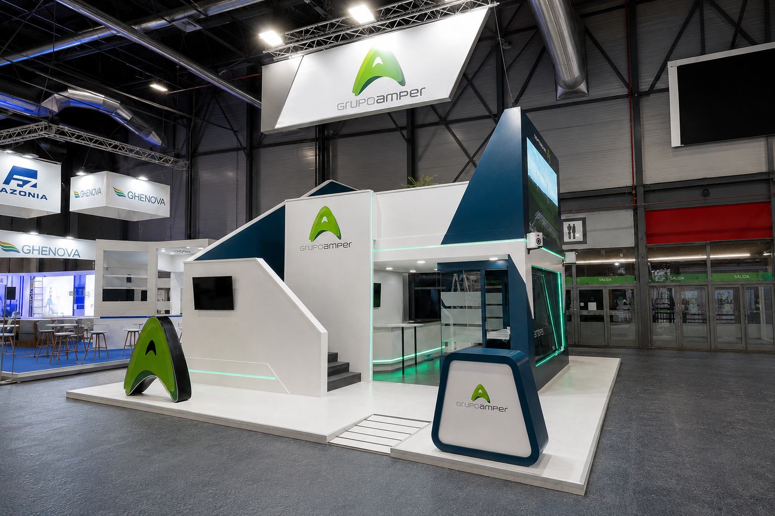 Stand para Grupo Amper — Standea